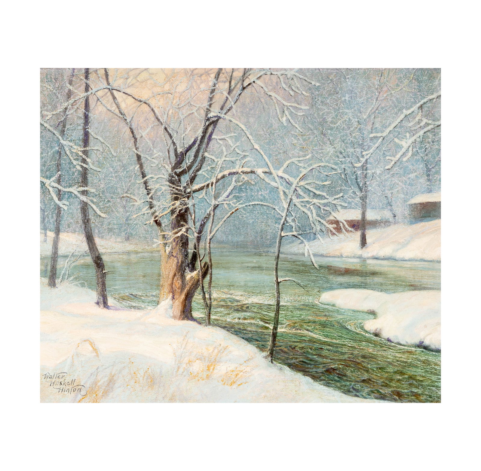 Walter Hiton, 1886 - 1980, Winter Landscape (1 of 9)