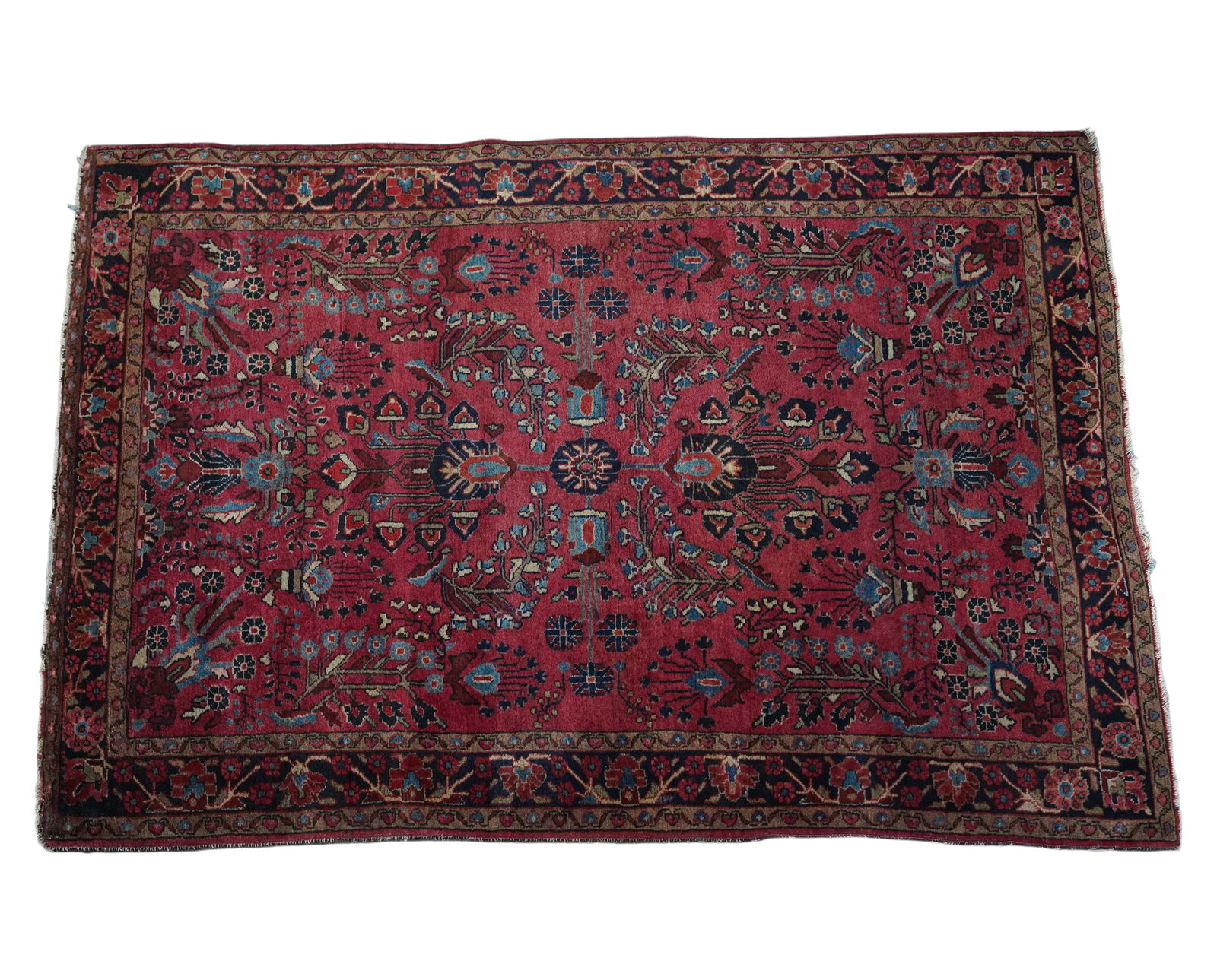 A Sarouk Rug 3'4" x 5'0" (1 of 8)