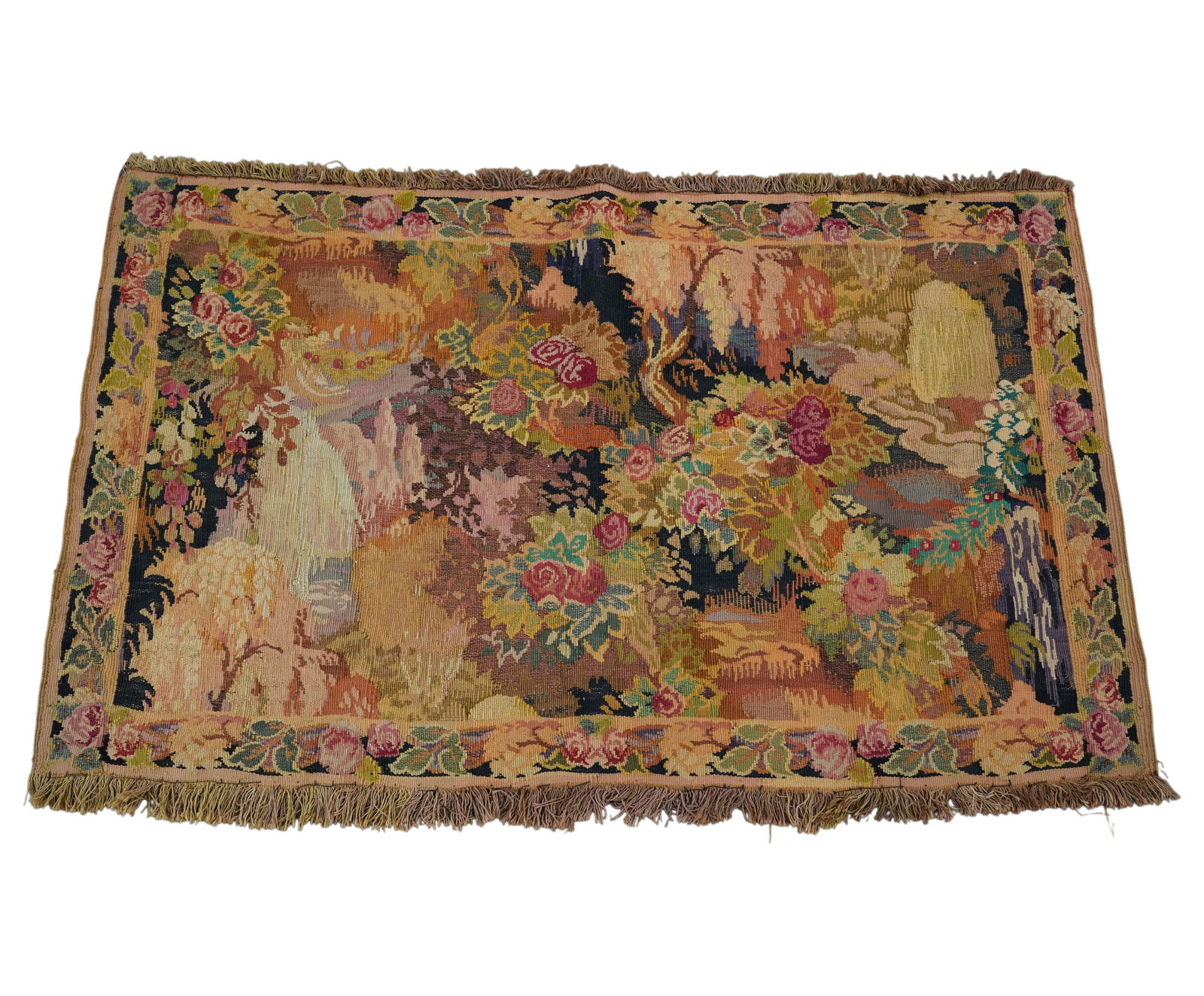 A Tapestry Wall Hanging 3'1" x 5'0" (1 of 9)