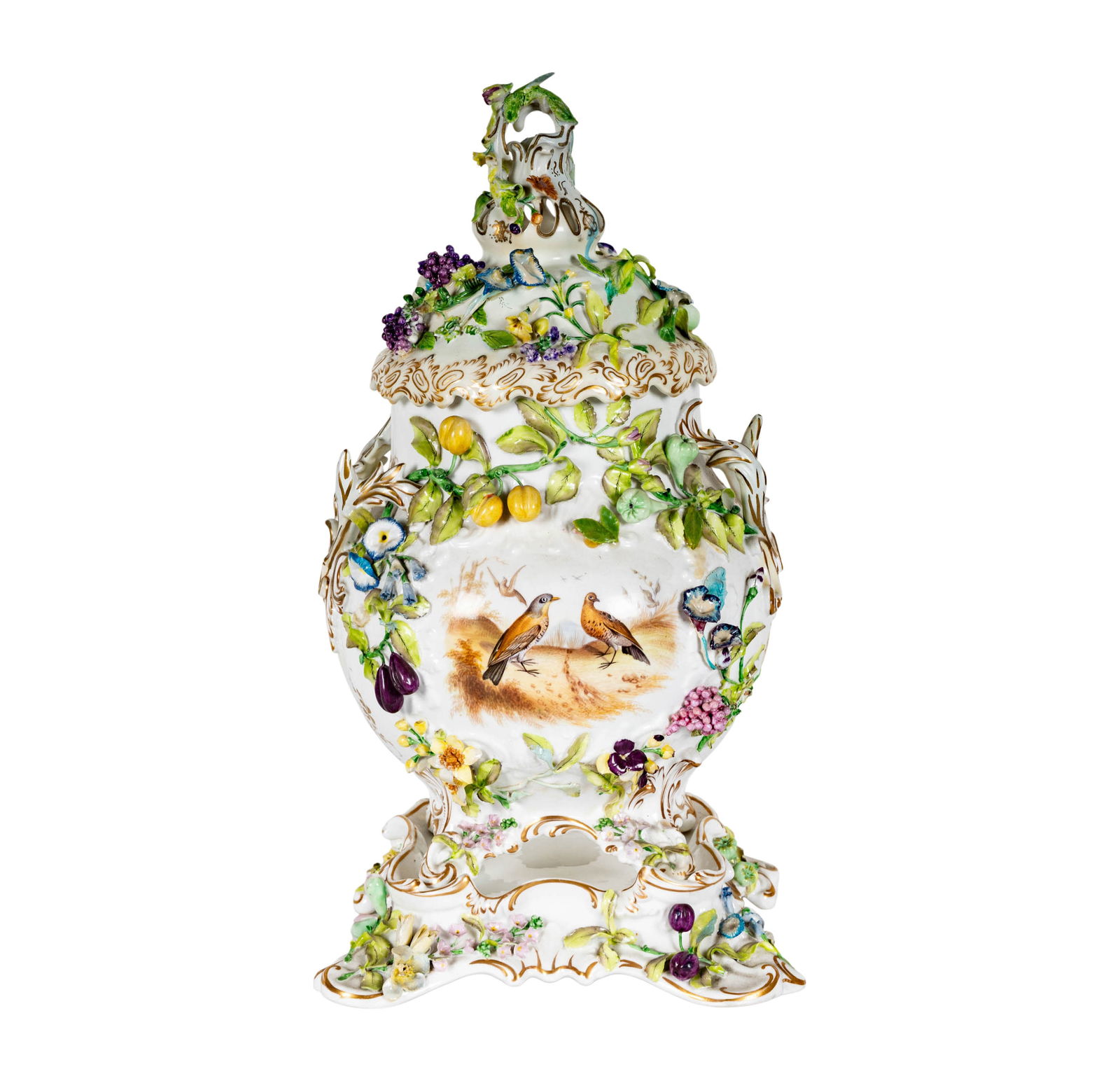 A Meissen-Style Porcelain Covered Urn (1 of 20)