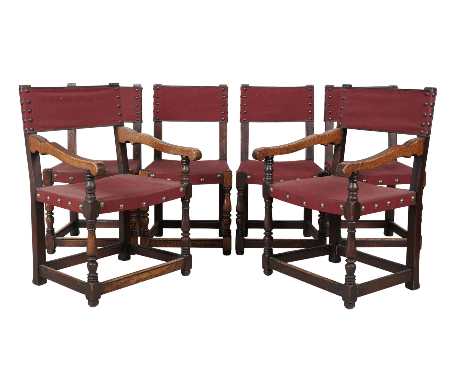 A Set of Six Spanish Baroque-Style Chairs (1 of 8)