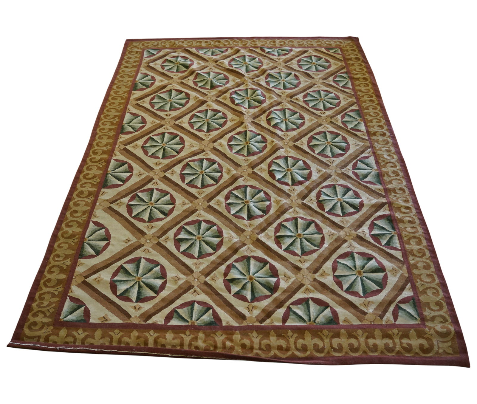 A Needlepoint Carpet, 6'0" x 9"11" (1 of 8)
