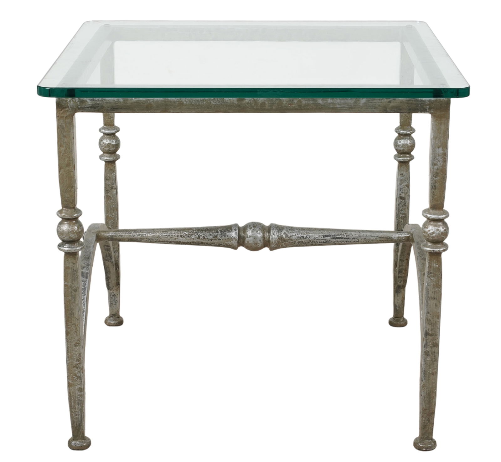 A Metal Rectangular Side Table (1 of 9)