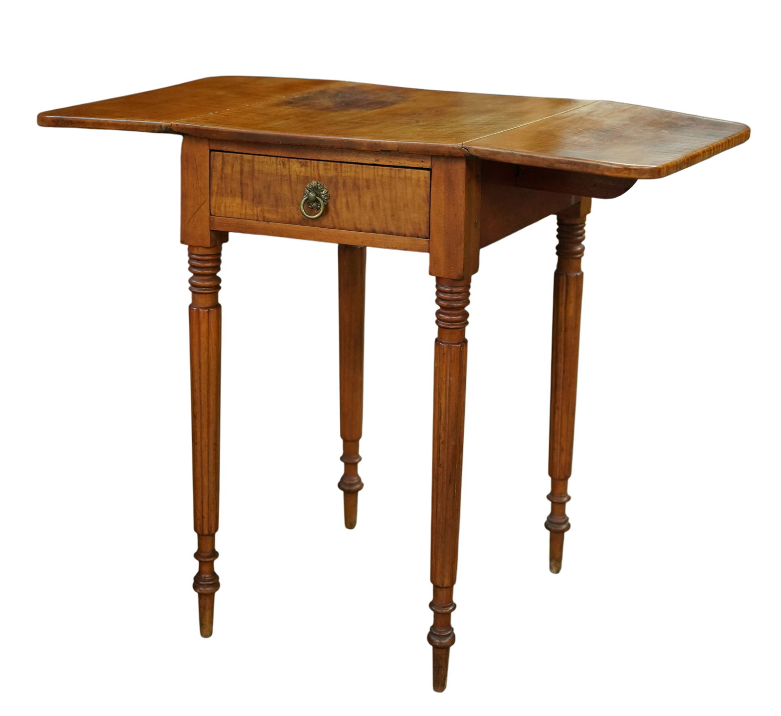 A Tiger Maple Pembroke Table (1 of 7)