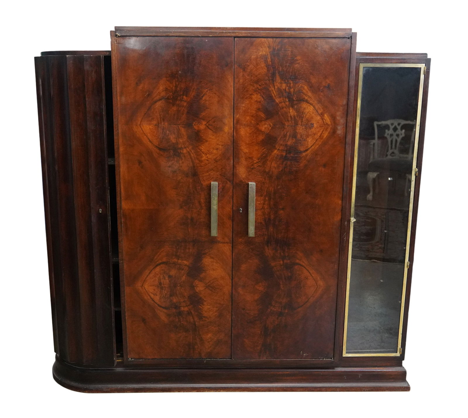An Art Deco-Style Mahogany Cabinet (1 of 6)