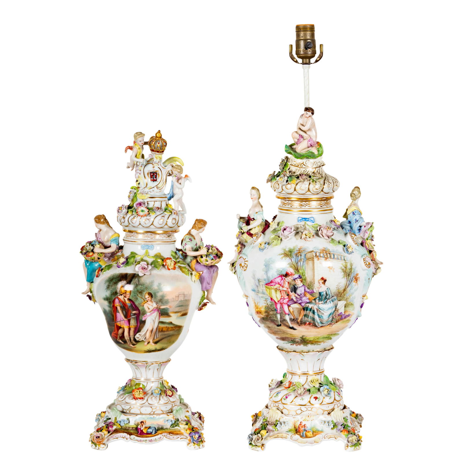 Two German Porcelain Urns (1 of 20)