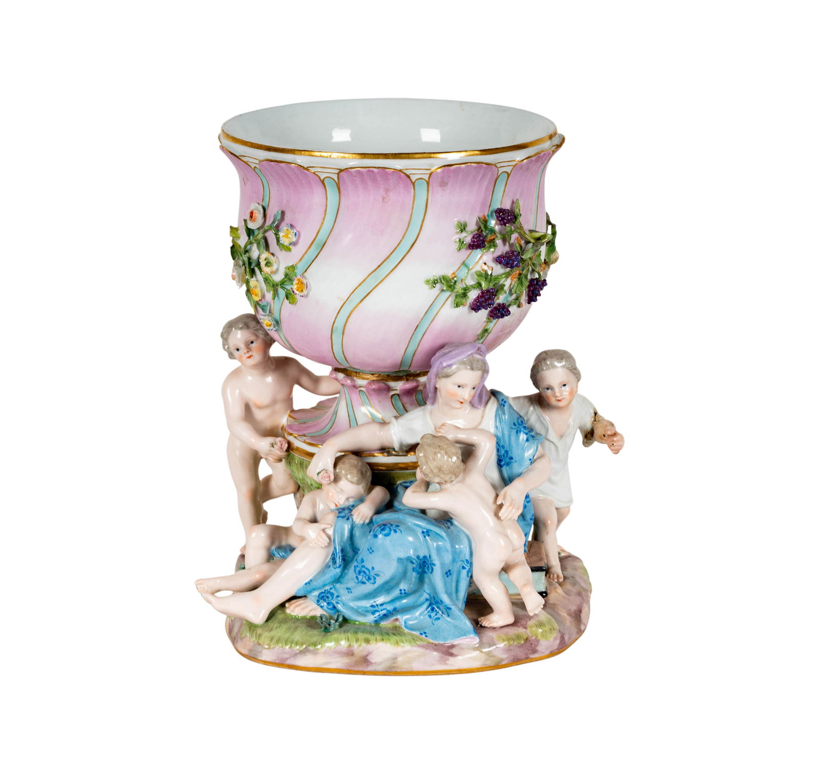 A Meissen-Stylre Porcelain Potpourri Urn (1 of 8)