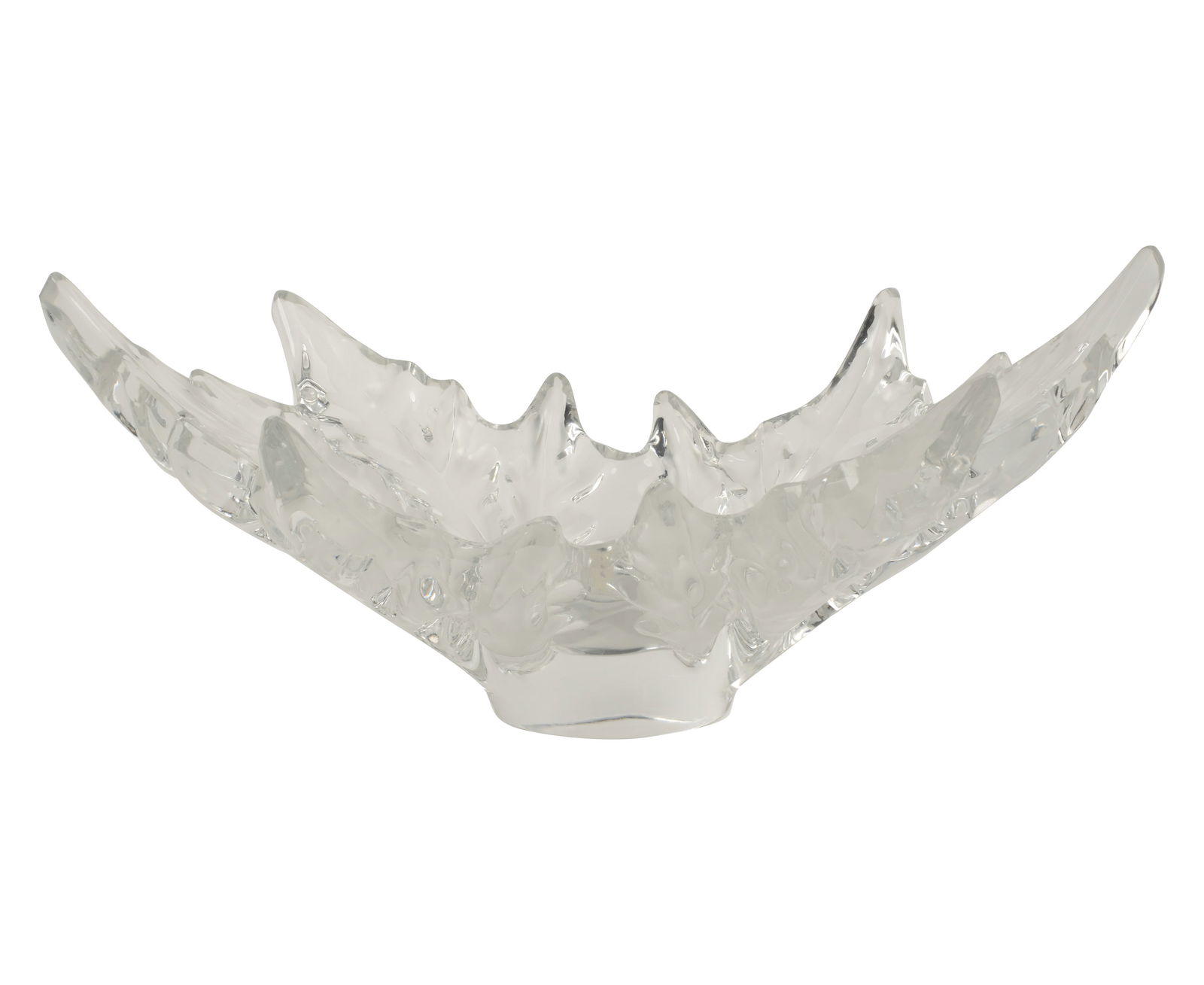 A Lalique Champ Elysees Glass Center Bowl (1 of 8)