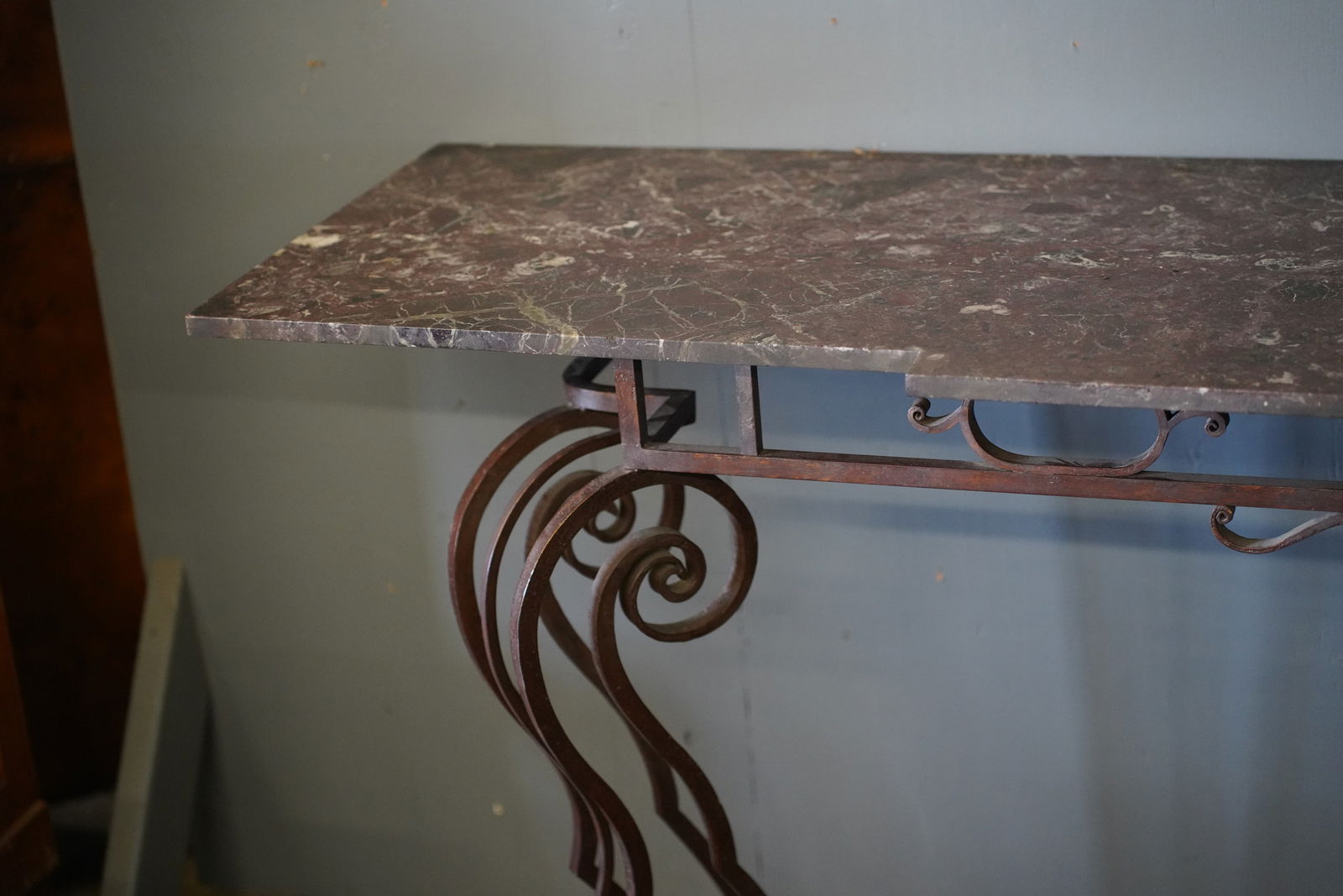 An Iron Console Table - 2