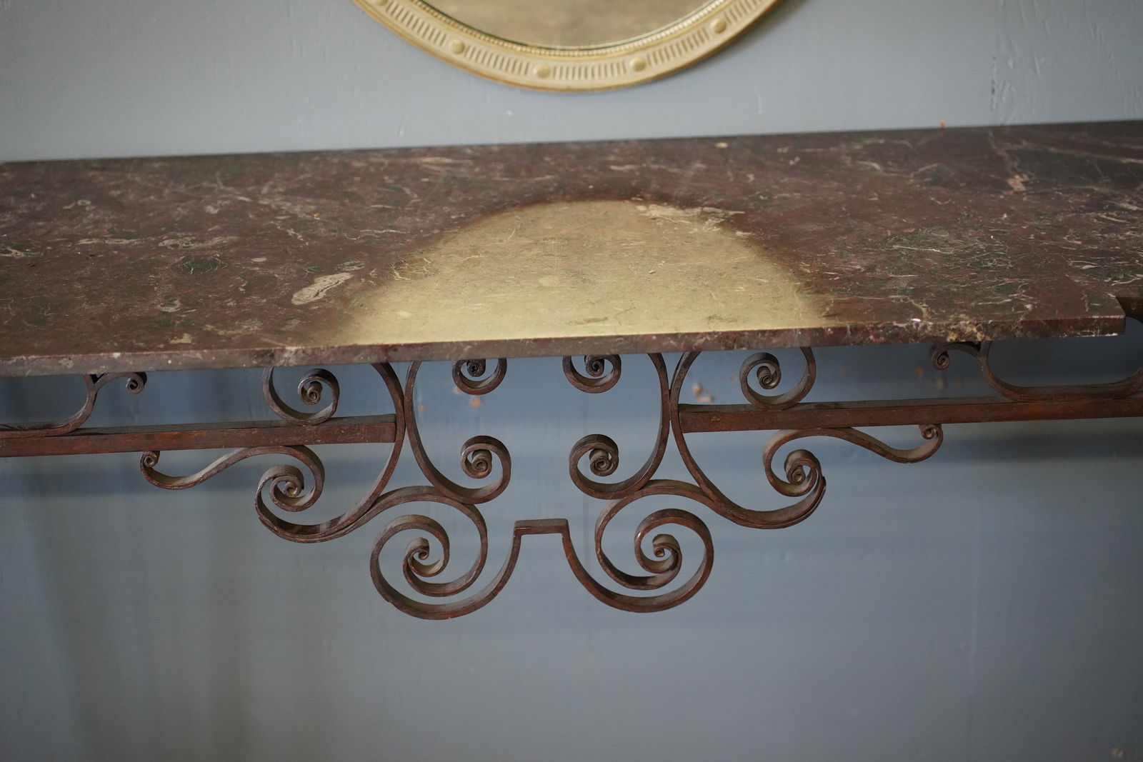 An Iron Console Table - 3