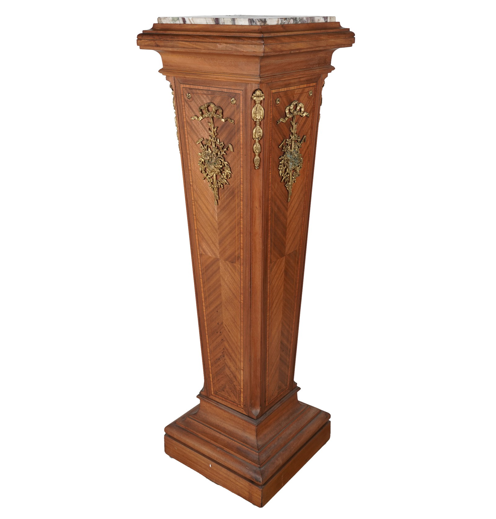 A Neoclassical-Style Square Pedestal (1 of 5)