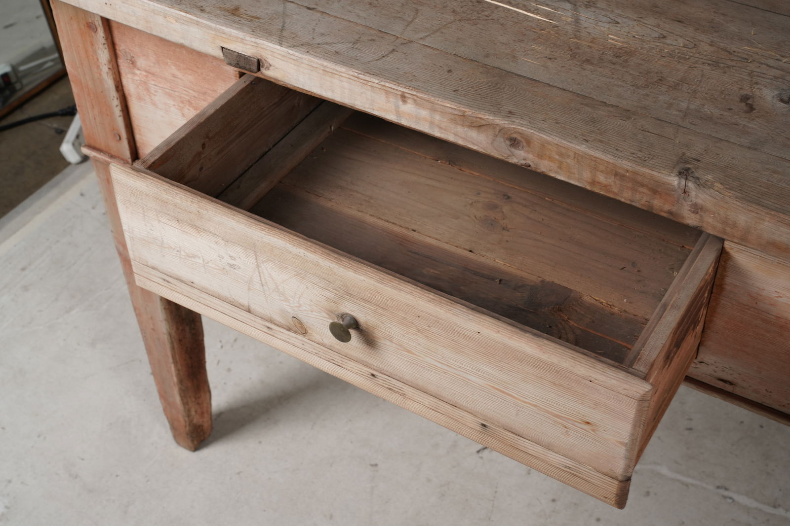 A Pine Work Table - 9