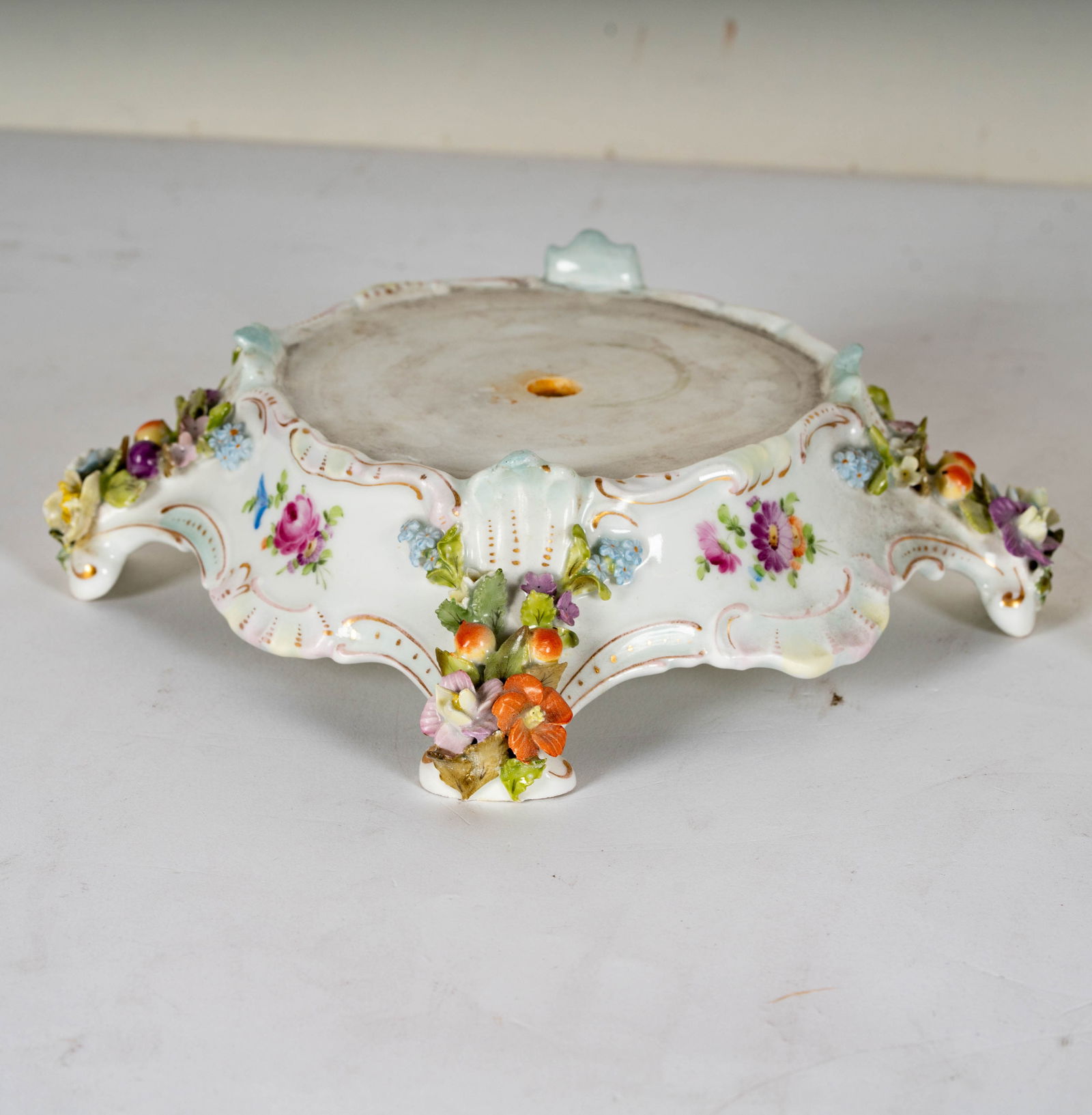 Three German Porcelain Stands - 5