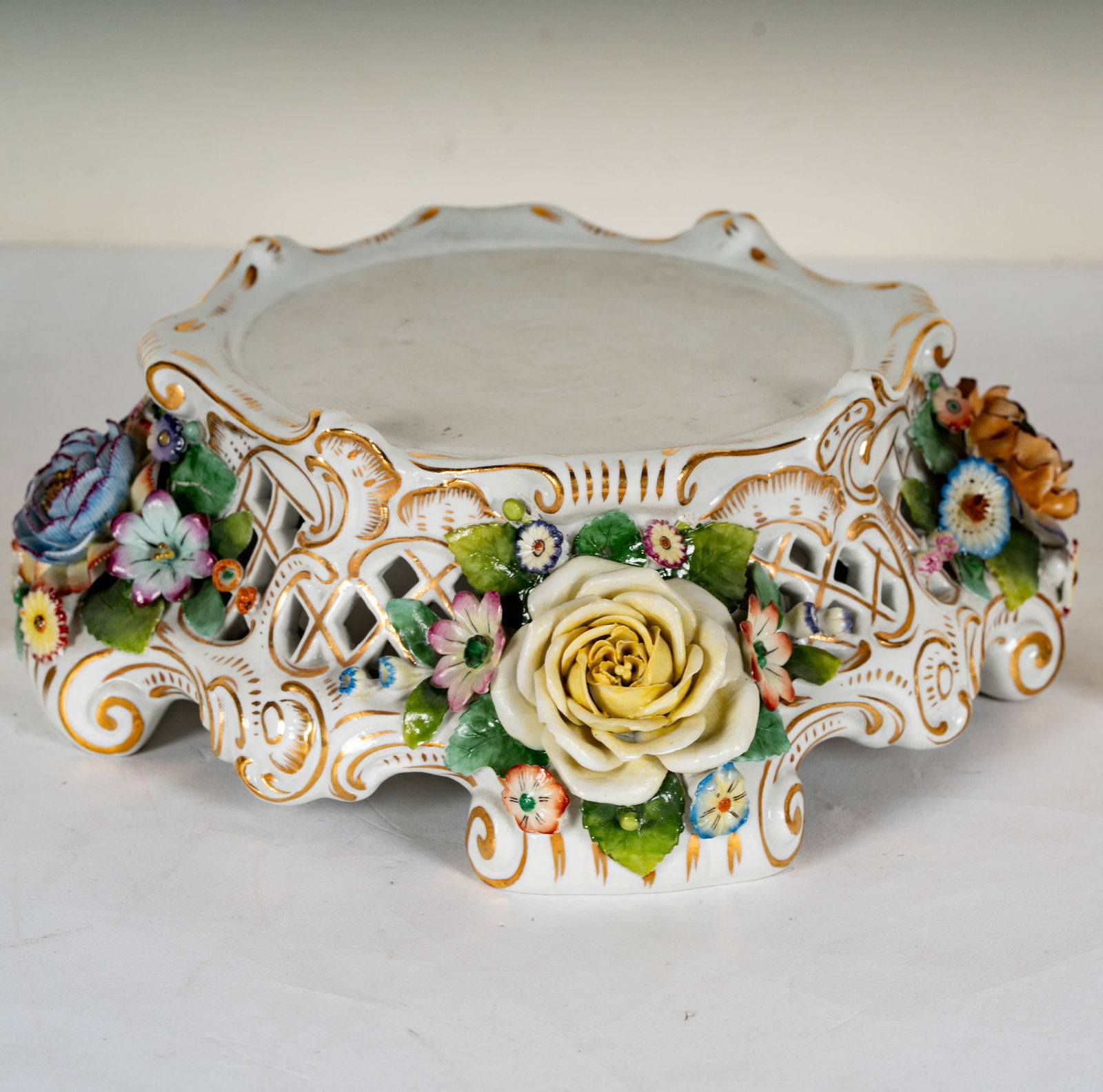 Three German Porcelain Stands - 6