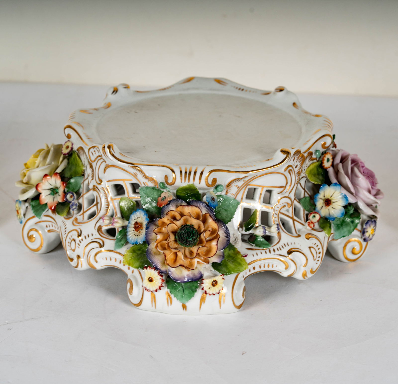 Three German Porcelain Stands - 9