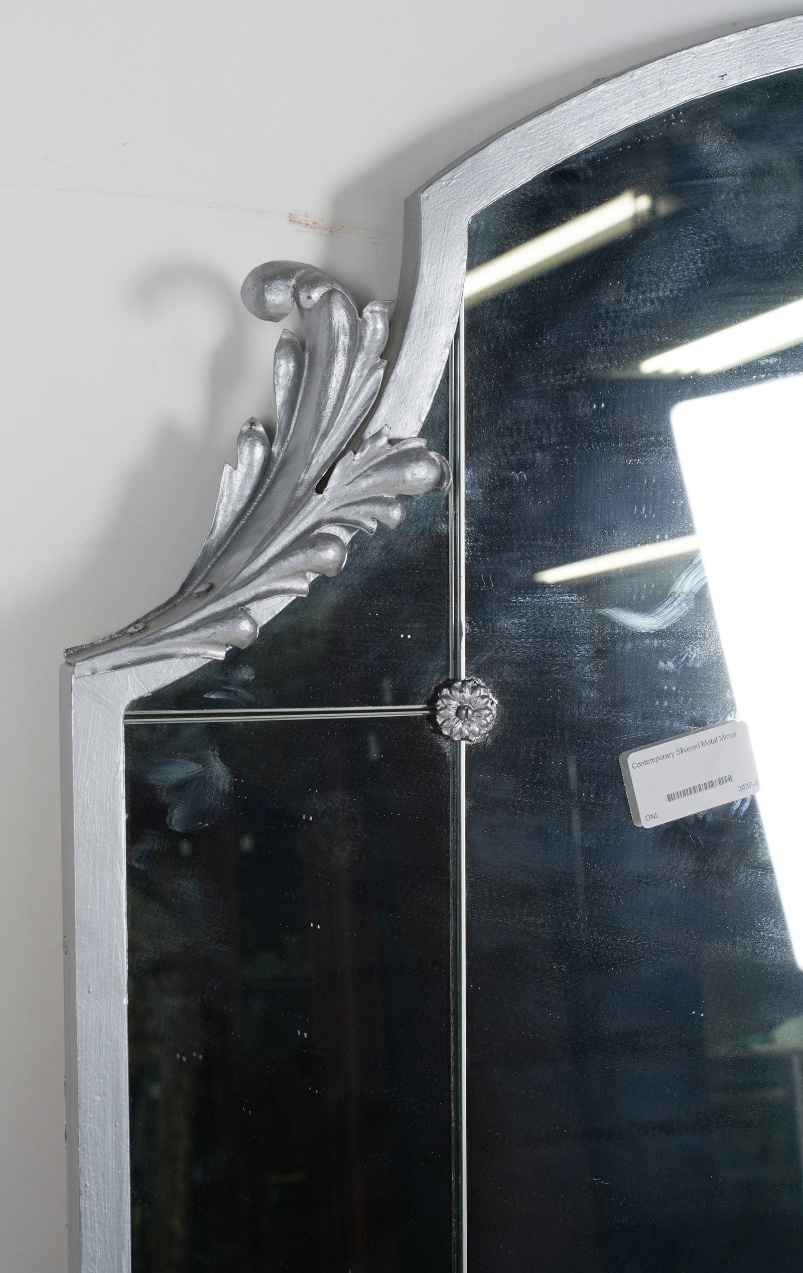 A Silvered Metal Mirror - 2