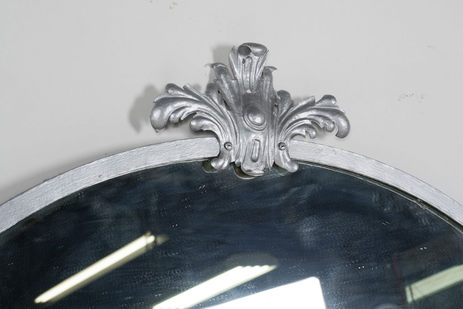 A Silvered Metal Mirror - 3