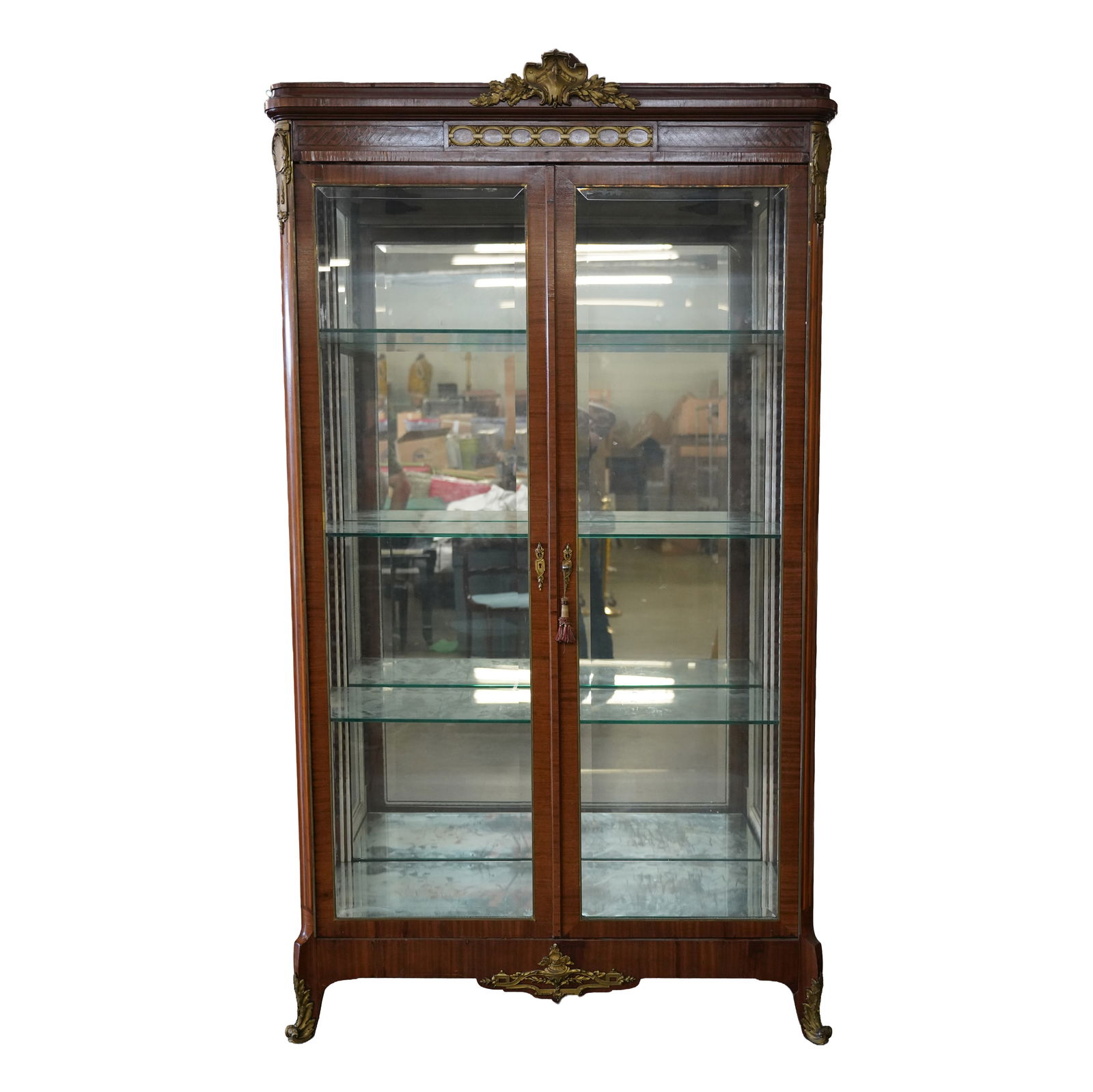 A Louis XV-Style Vitrine Cabinet (1 of 17)