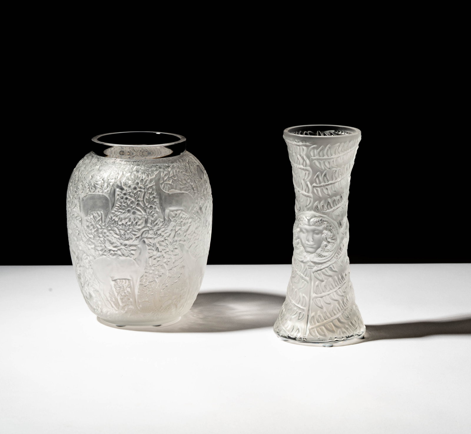 Two Lalique Glass Vases (1 of 11)