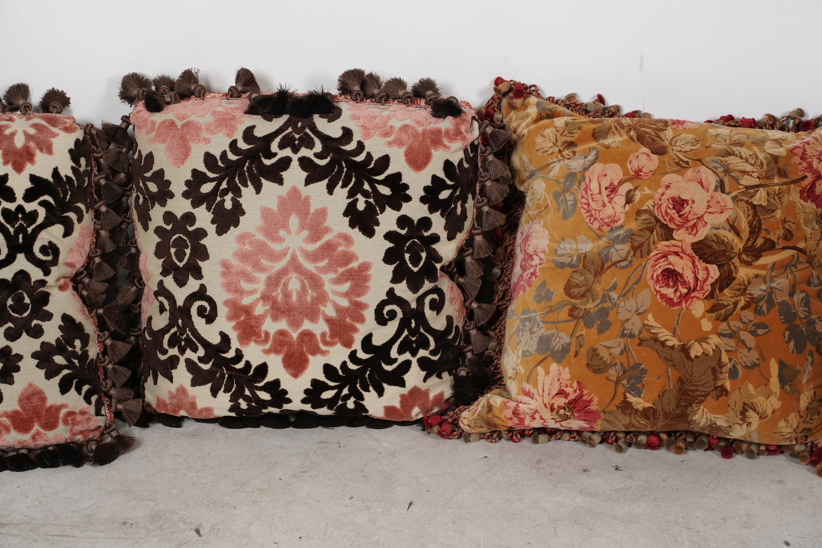 Two Pair sof Custom Upholstered Pillows - 3