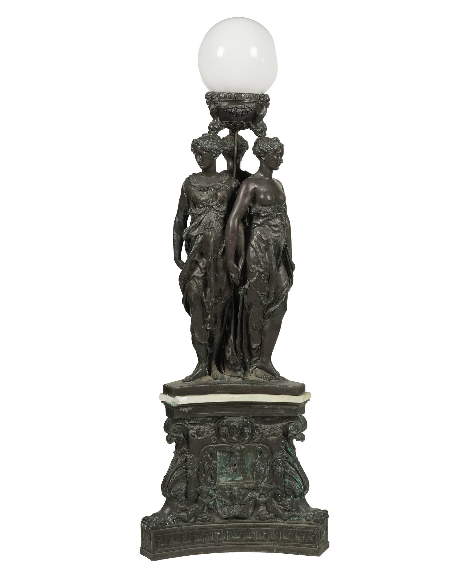 Estate of Larry Flynt: A French Bronze Figural Group of The Three Graces (1 of 16)