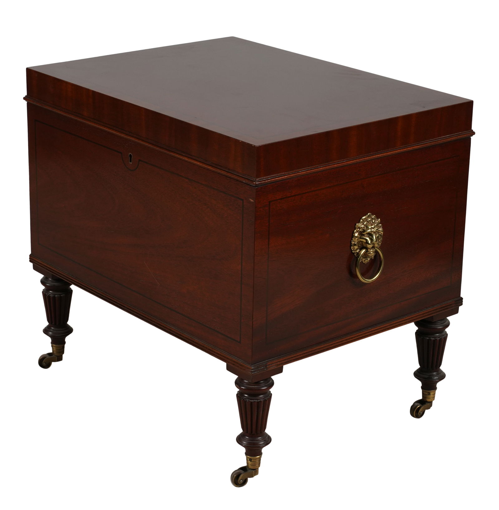 A Baker Georgian-Style Mahogany Cellarette (1 of 5)