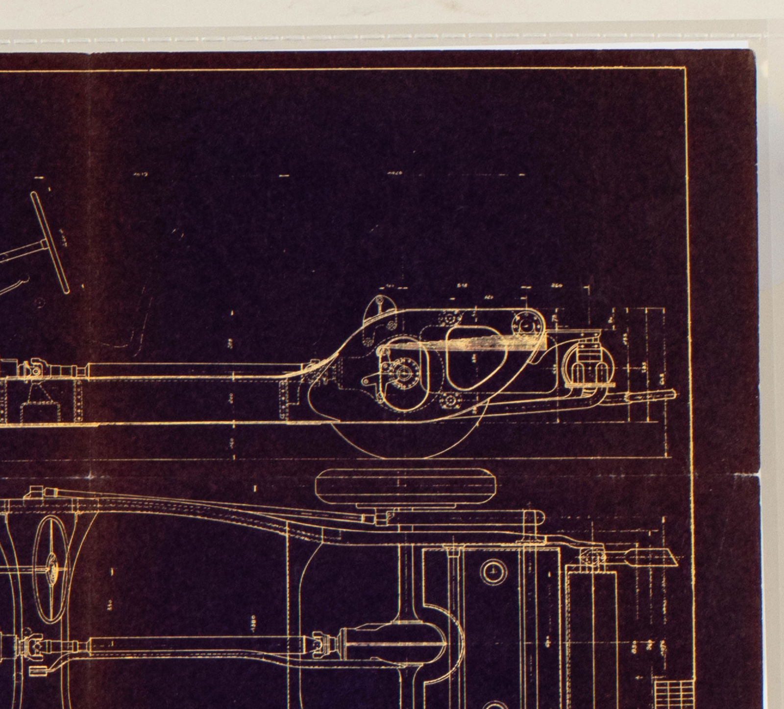 Bugatti Type 64 Blueprint - 3
