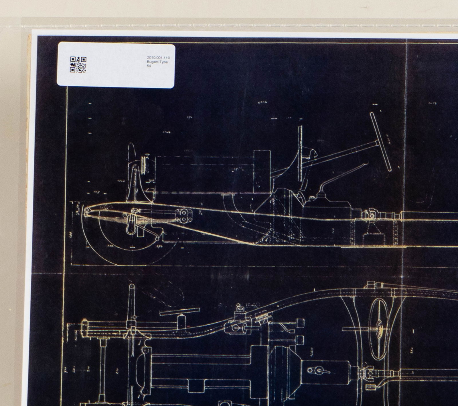 Bugatti Type 64 Blueprint - 8