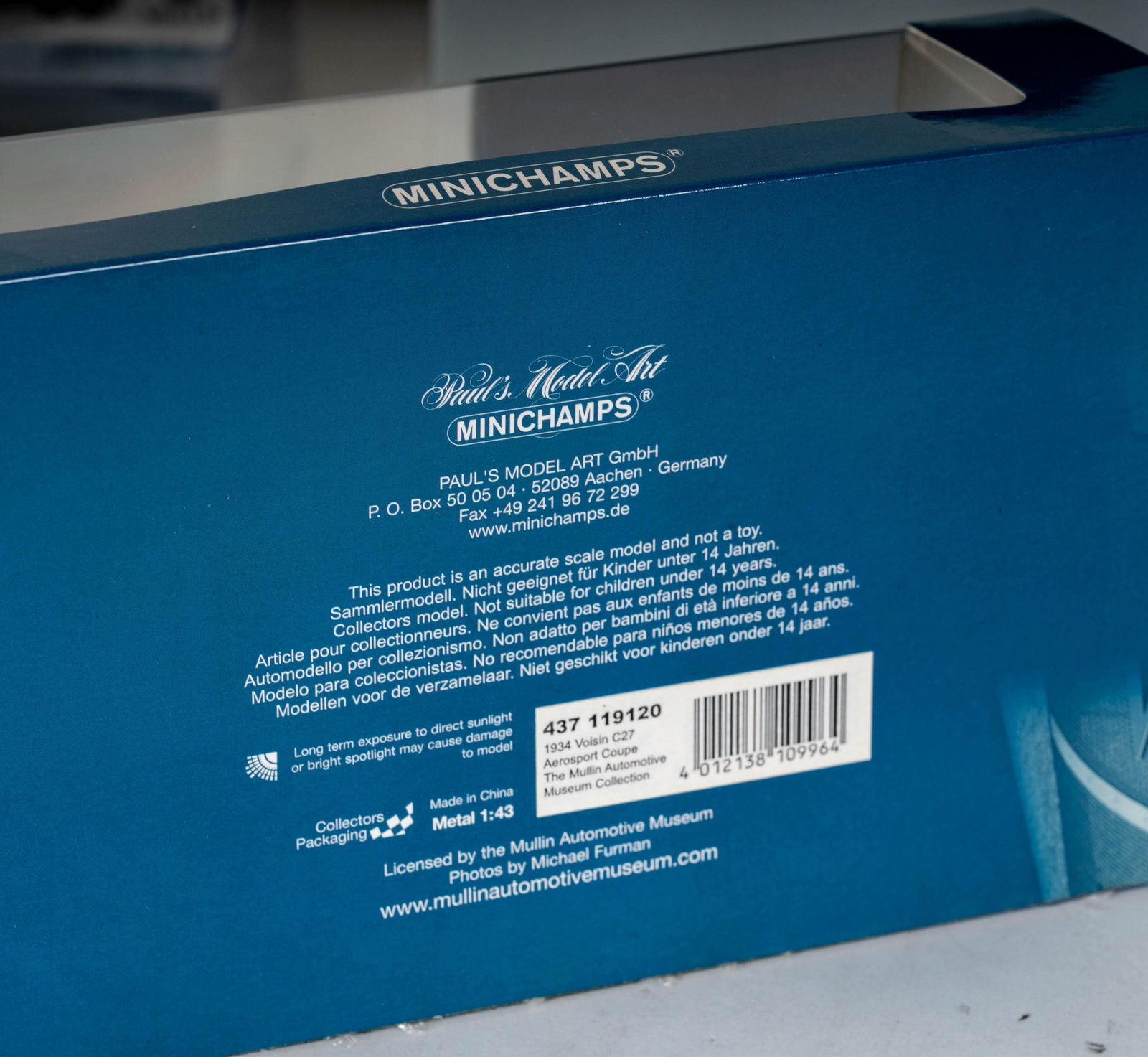 Seven Minichamps Prototypes/Samples - 4