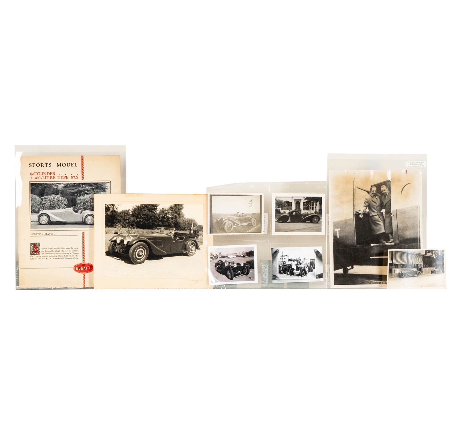 Large Collection of Bugatti Photographs (1 of 15)