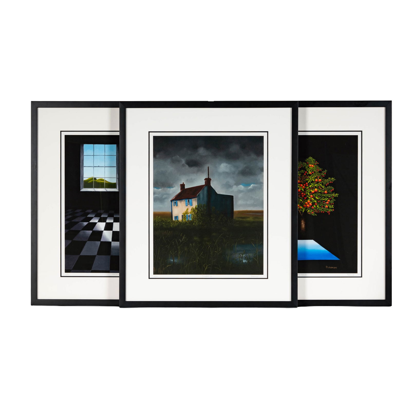 David Blakemore (20th/21st Century): Three Lithographs (1 of 17)