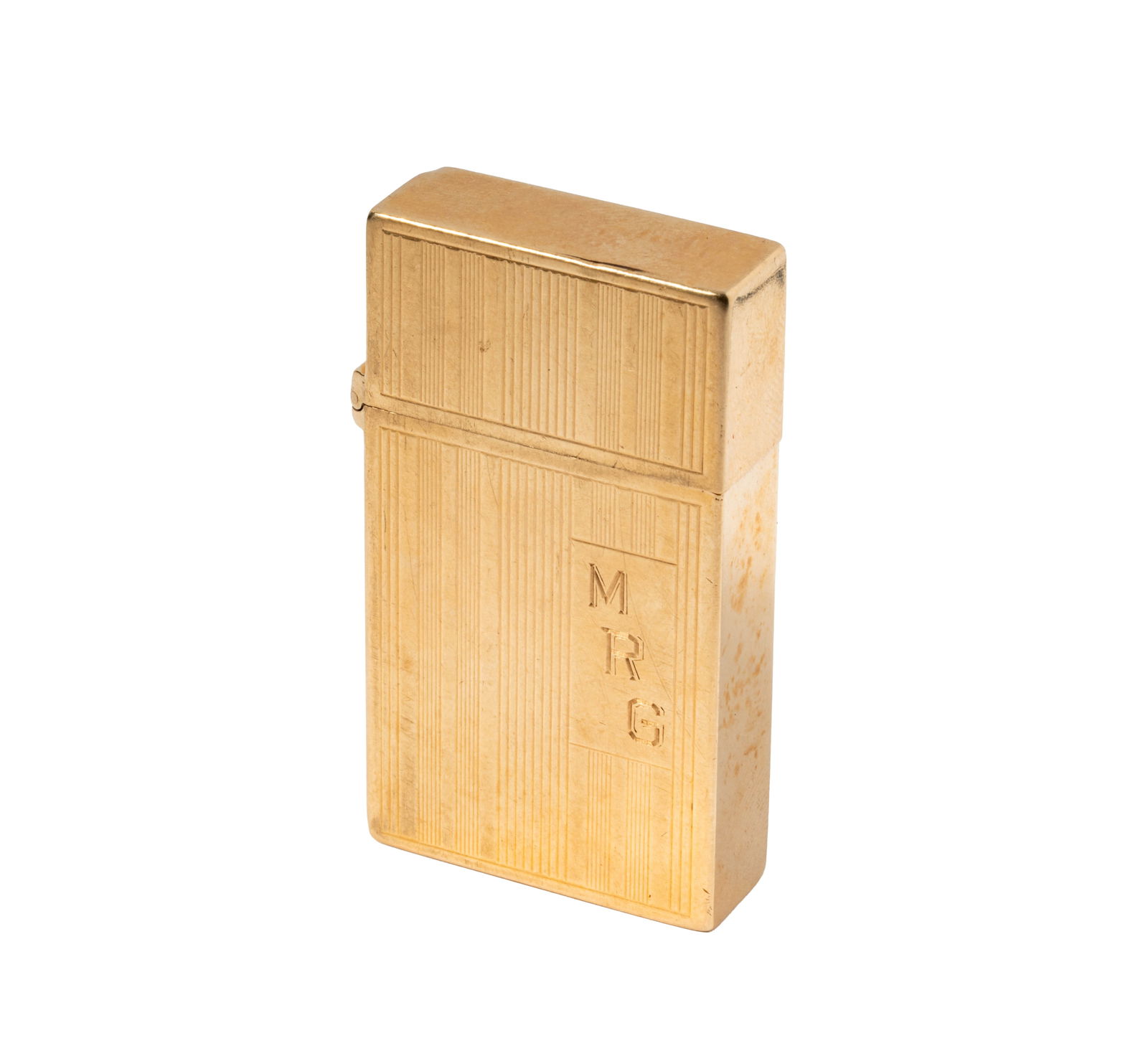 14 Karat Yellow Gold Engraved Lighter (1 of 5)