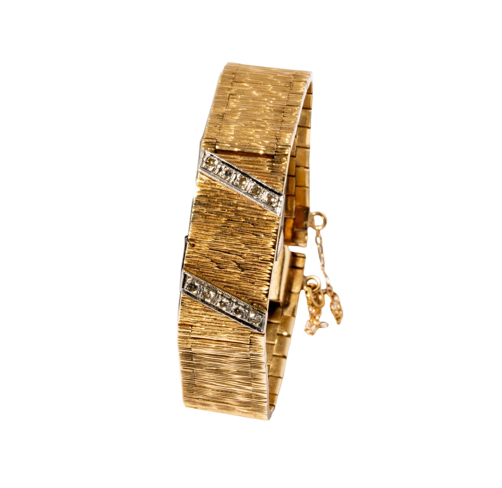 Jorime 14 Karat Yellow Gold and Diamond watch (1 of 6)