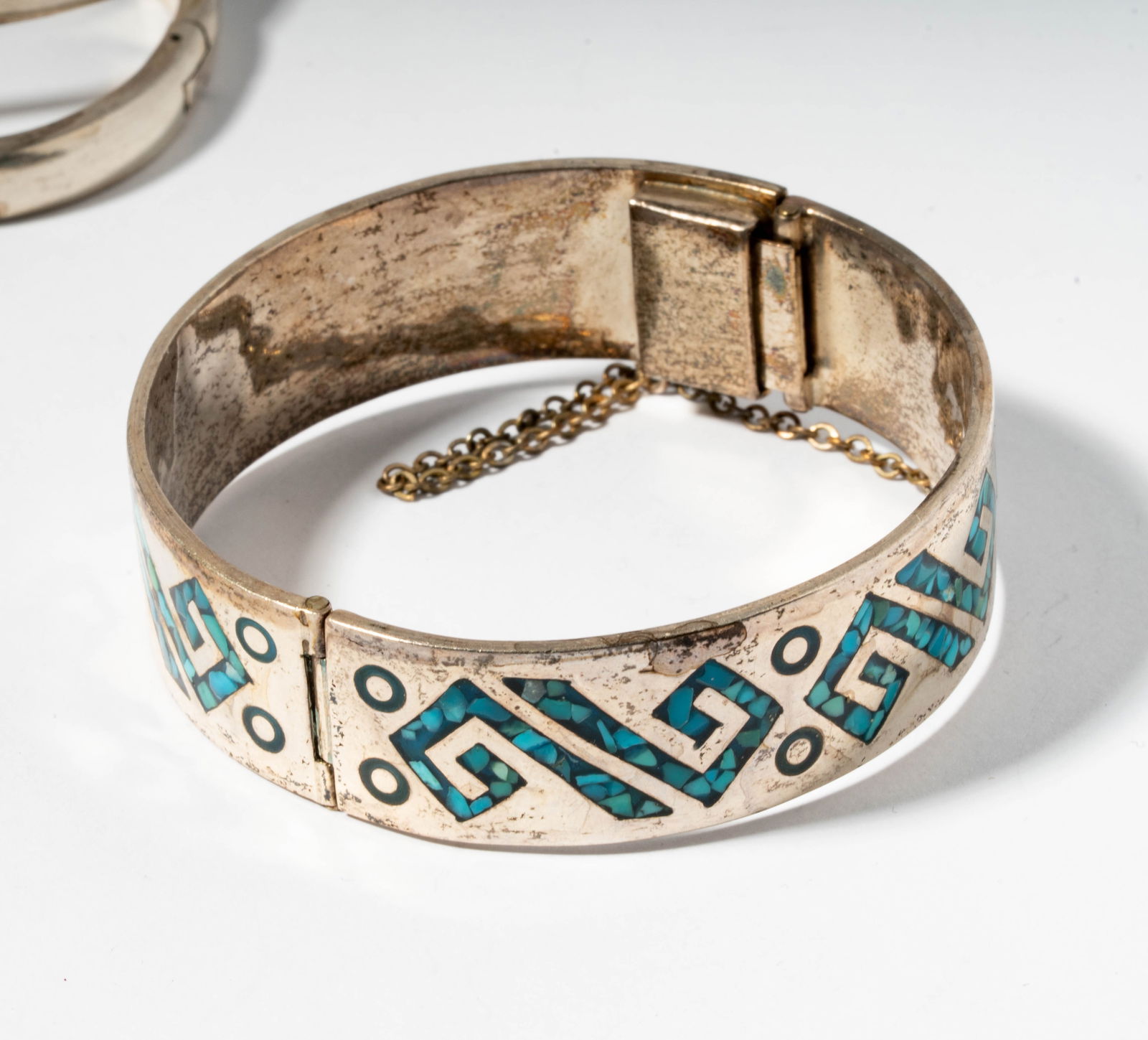 Six Sterling Silver Bracelets - 10