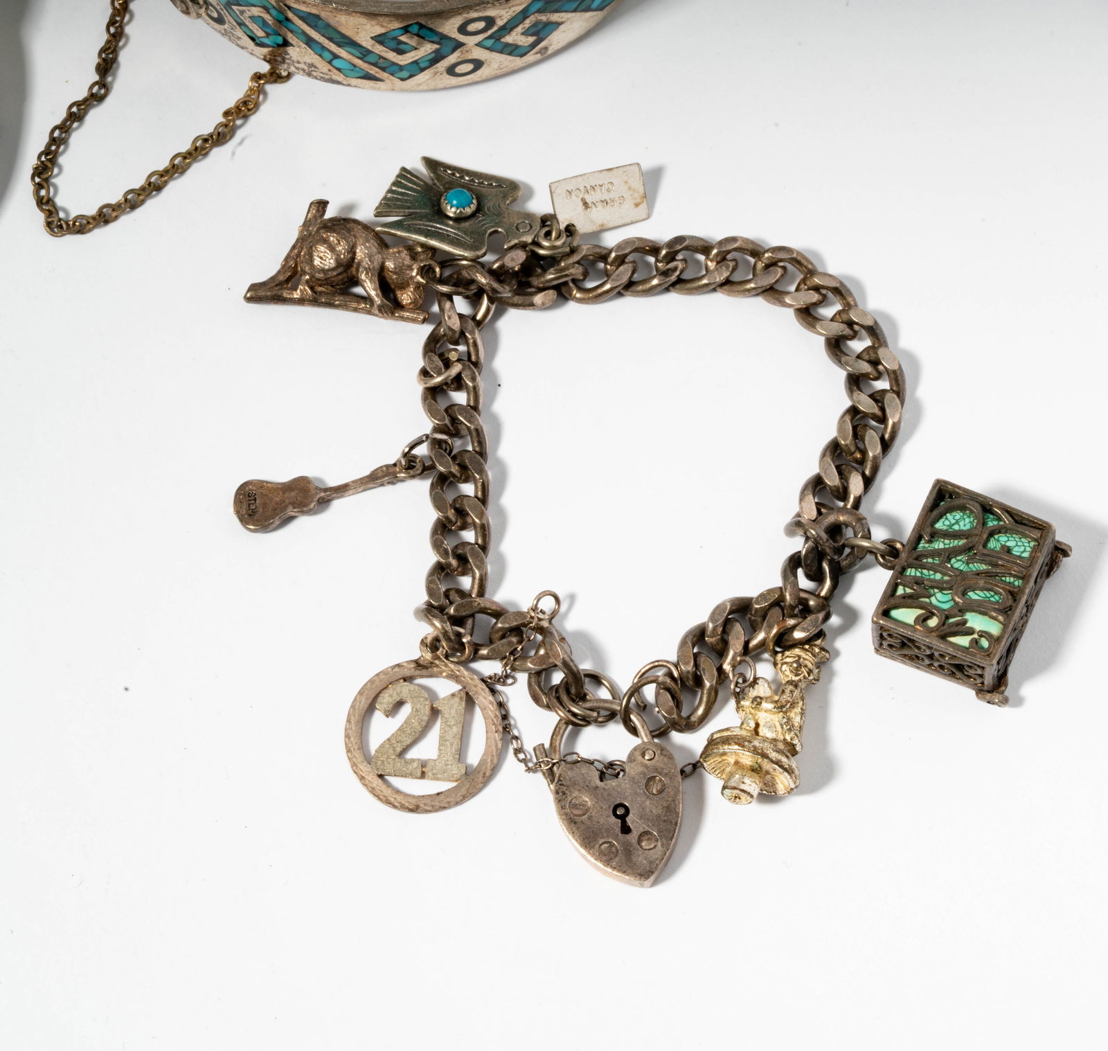 Six Sterling Silver Bracelets - 7