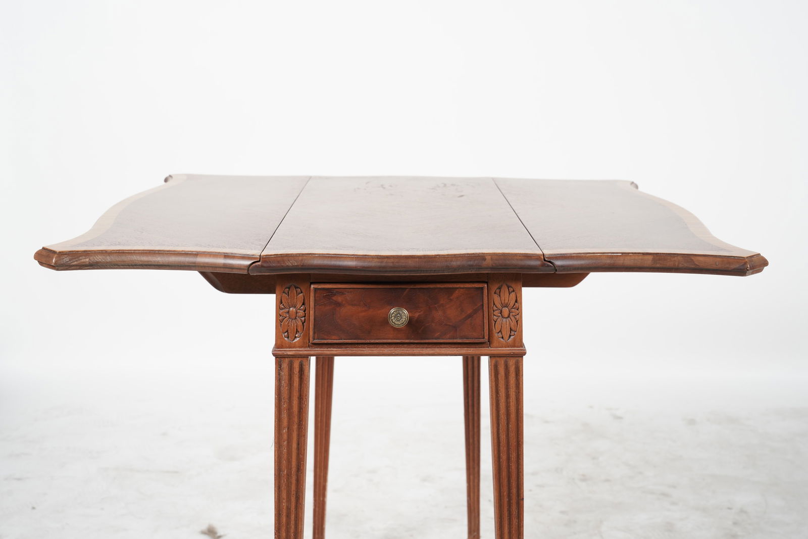 Drop-Leaf Side Table - 2