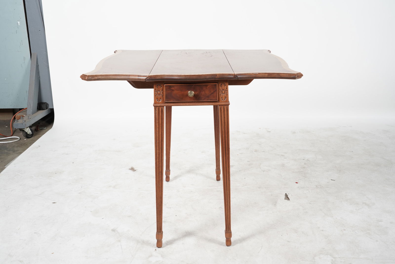 Drop-Leaf Side Table - 4