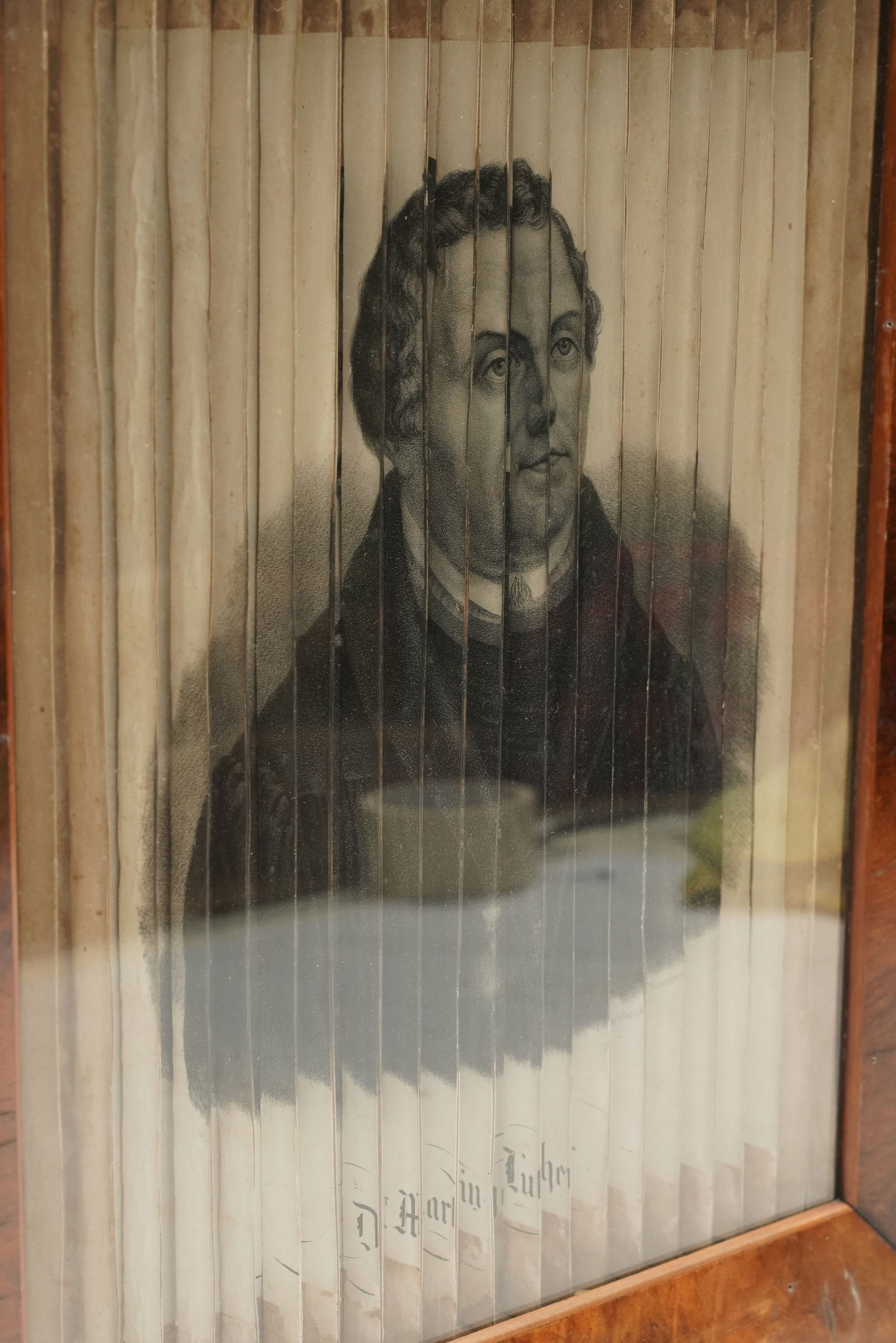 An Anamorphos Engraving - 8