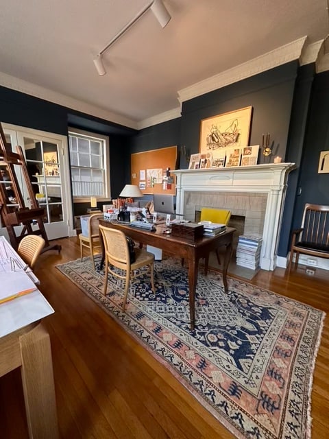 Malayer Hamadan Rug, 9'8" x 5'1": circa 1910, wool, 9'8" x 5'1"