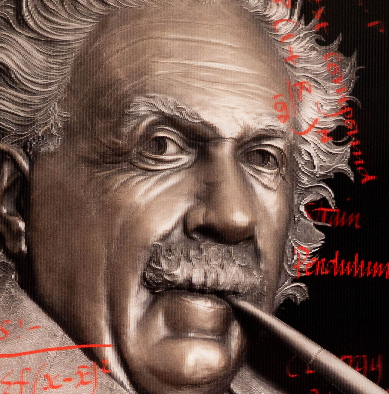 Bill Mack (b. 1949), Thinker (Albert Einstein) - 4