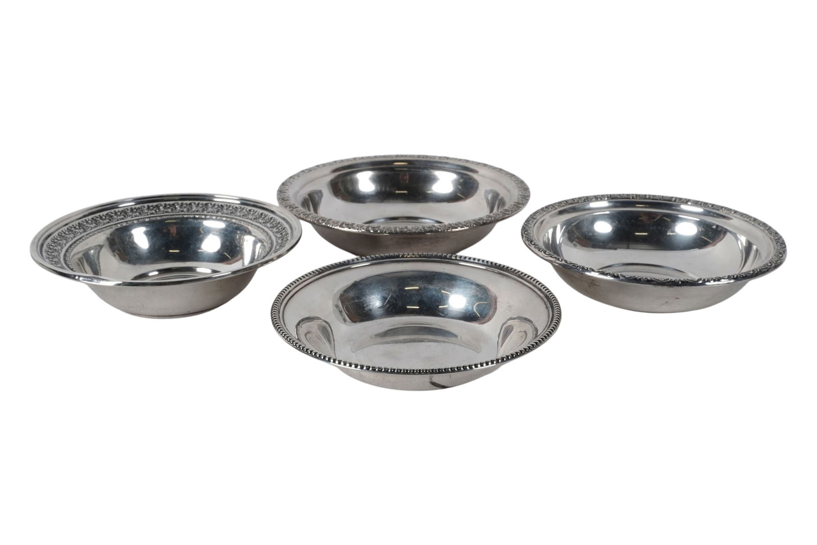 Group of Four American Sterling Bowls (1 of 10)