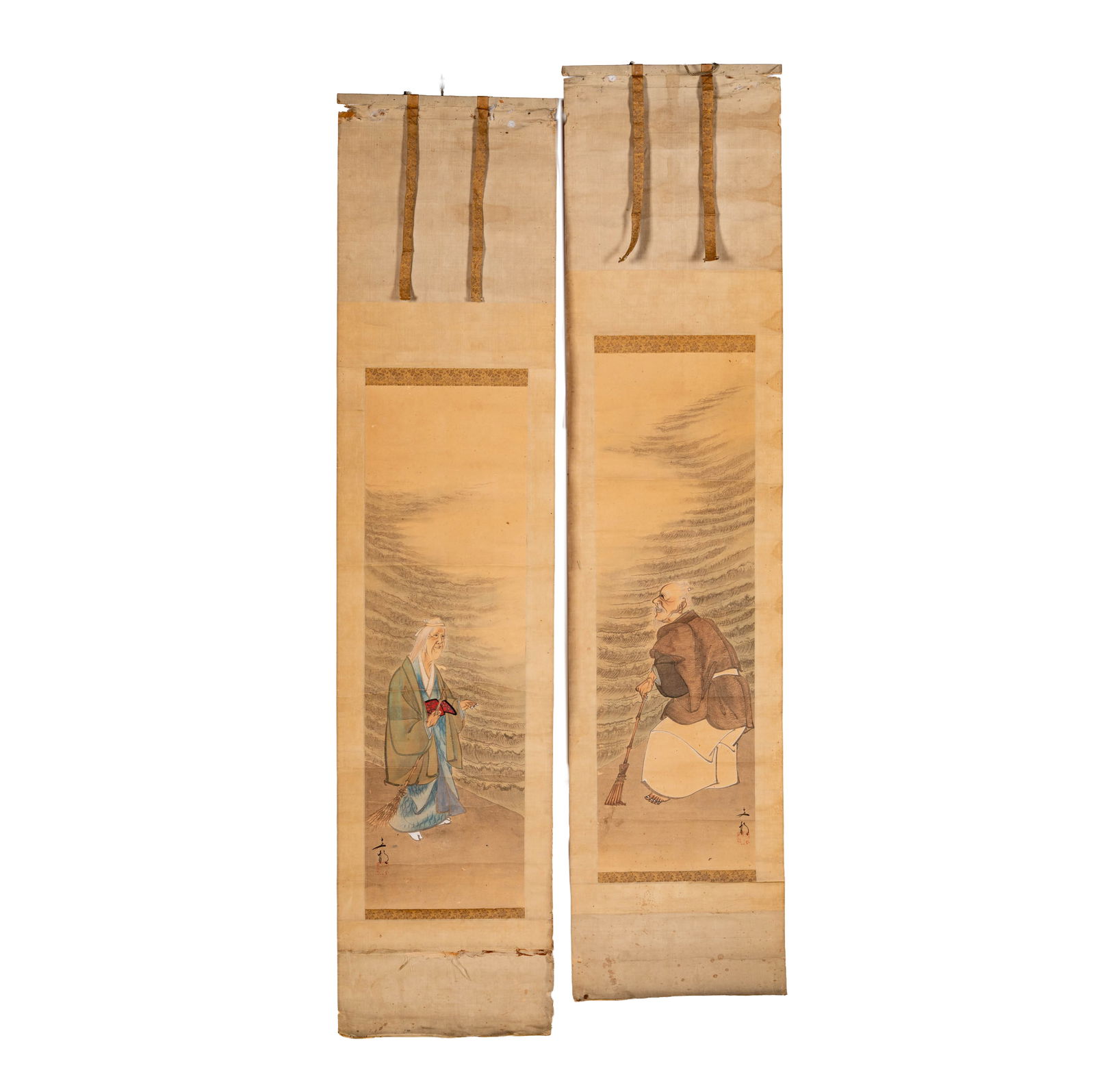 Pair of Japanese Scrolls (1 of 13)