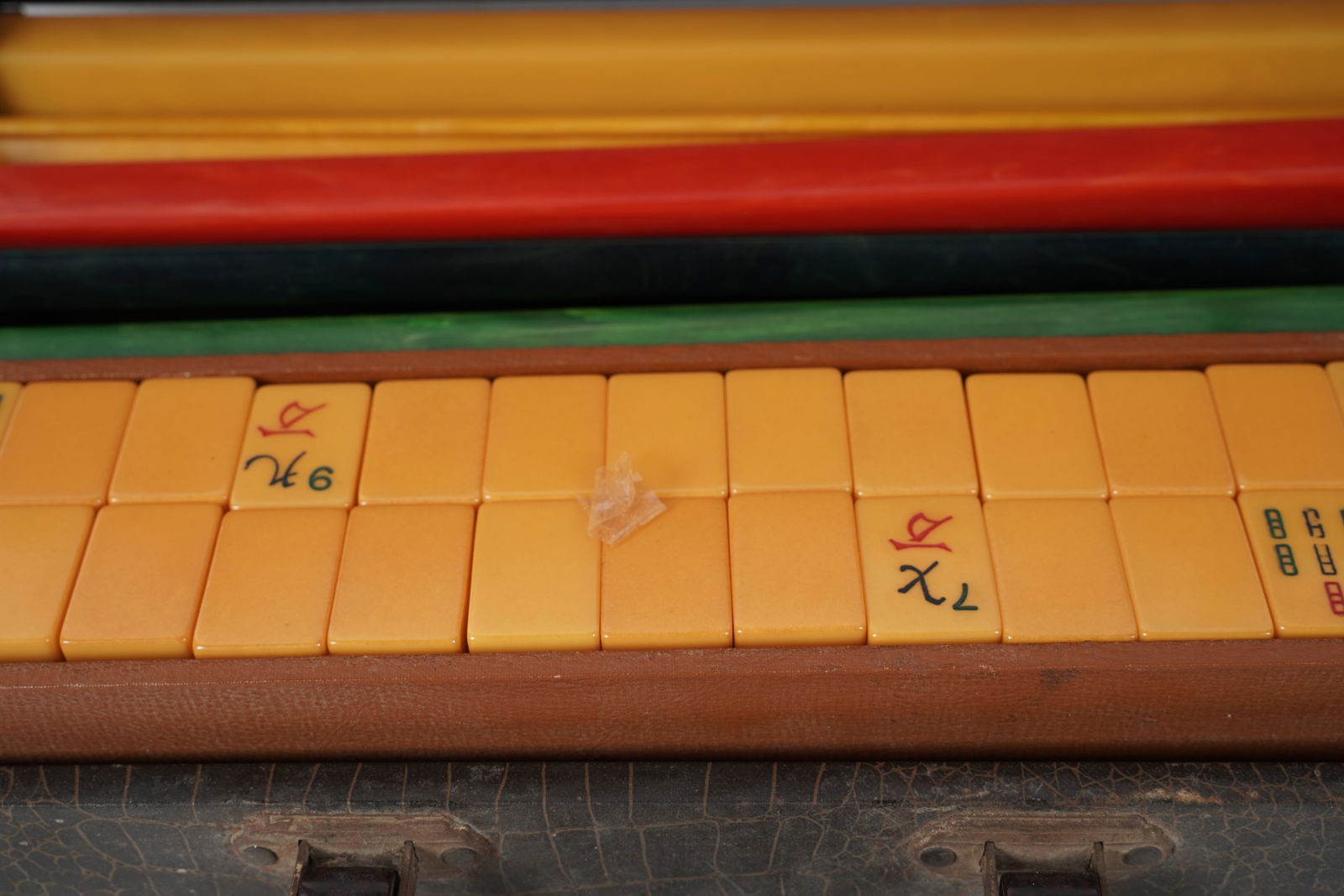 Bakelite Mahjong Set in Case - 4