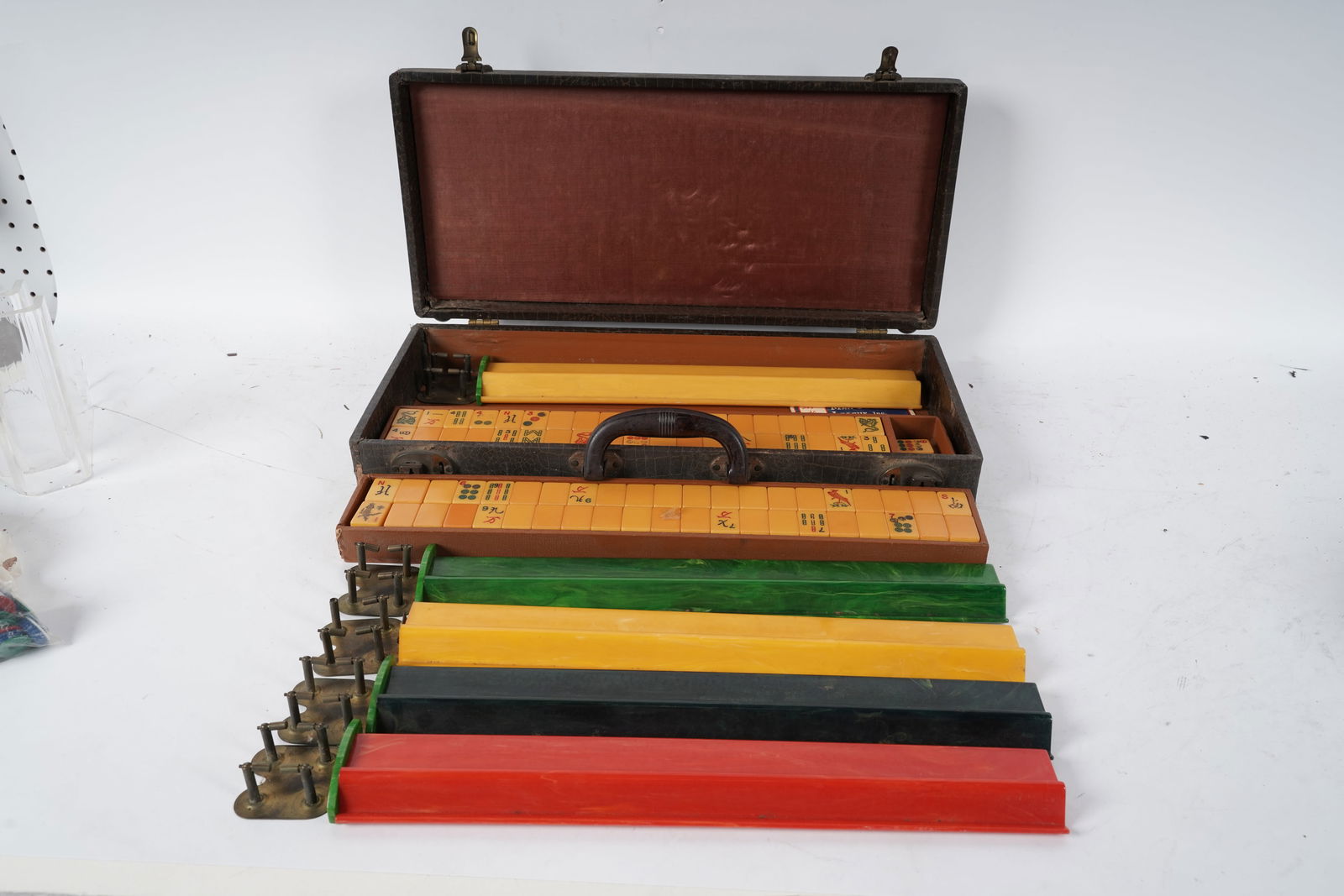 Bakelite Mahjong Set in Case - 7