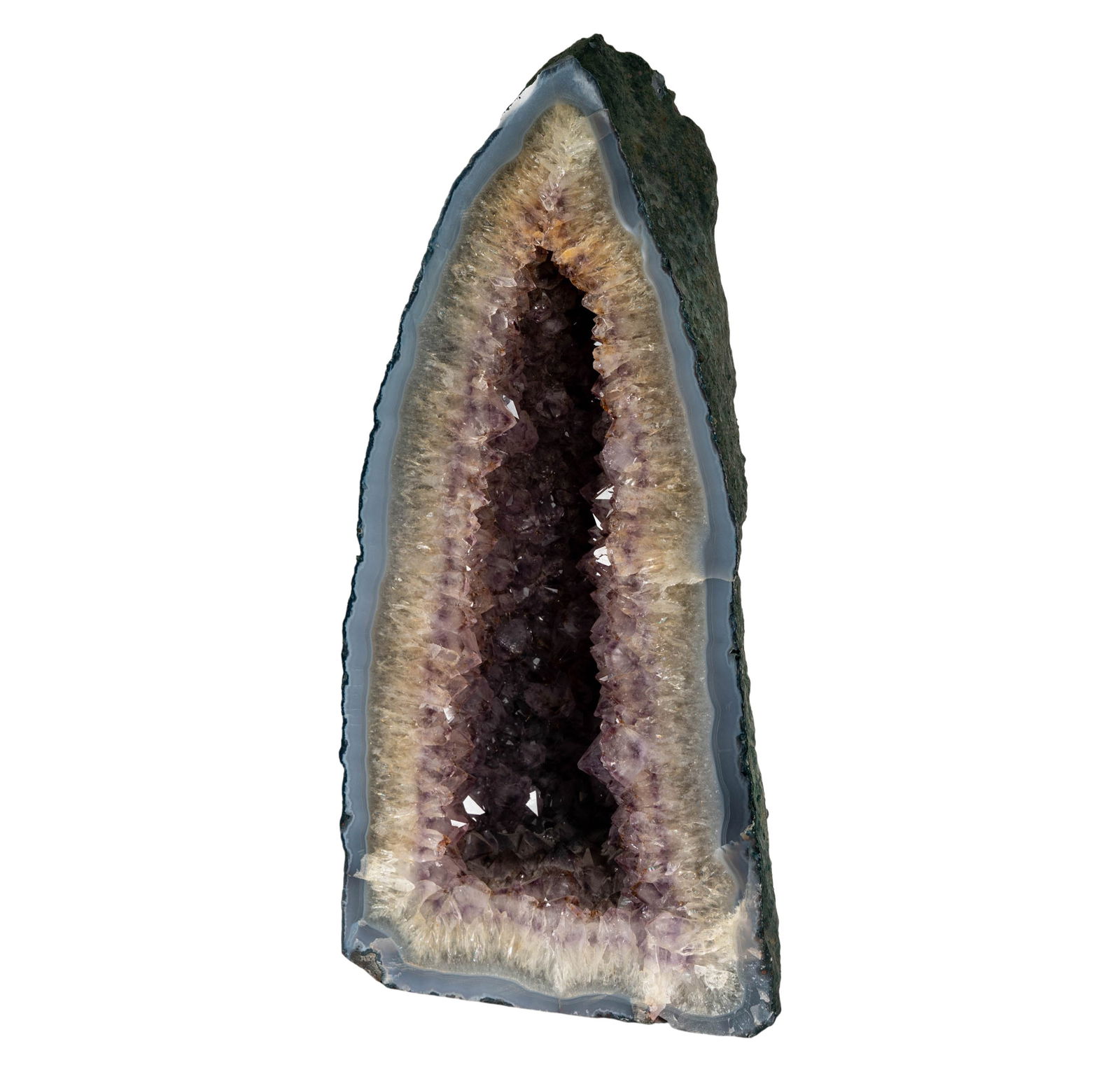 Cathedral Geode Specimen: 19 1/4 x 9 1/2 x 5 3/4 in.