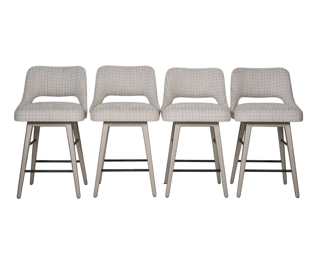 Set of Four Adriana Hoyos Counter Stools (1 of 9)