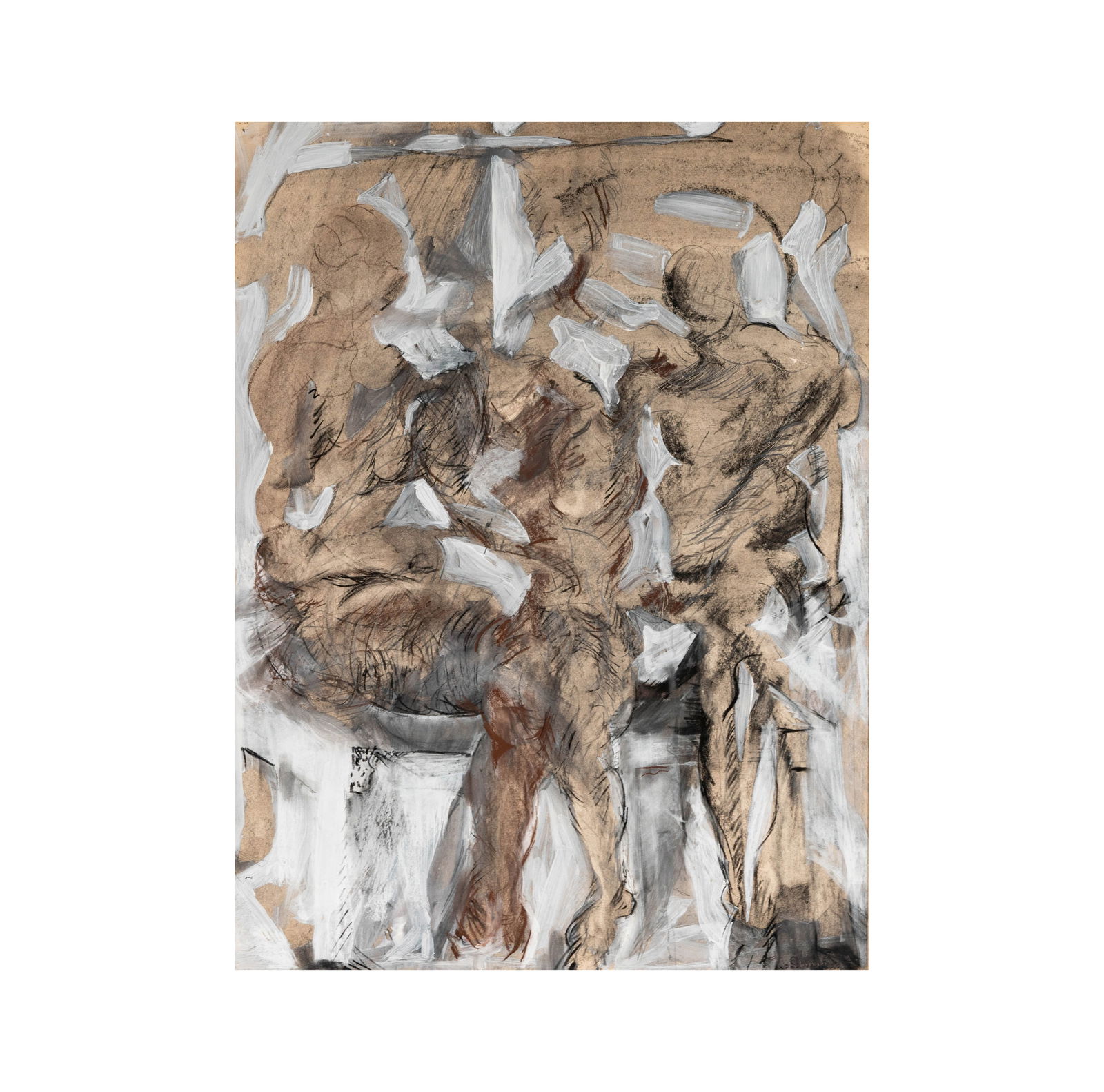 Framed Abstract Watercolor (1 of 8)