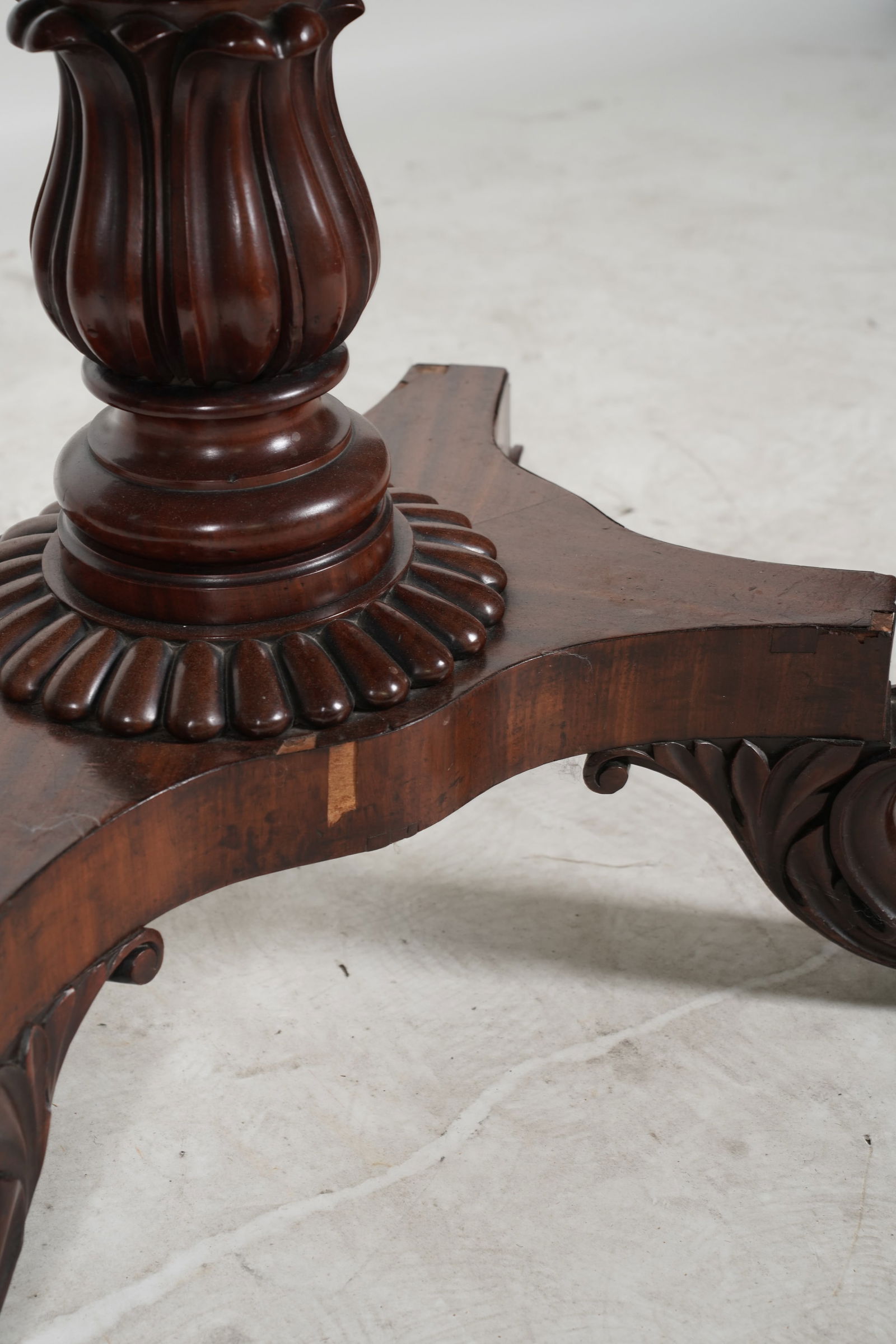 Late Classical Mahogany Game Table - 7