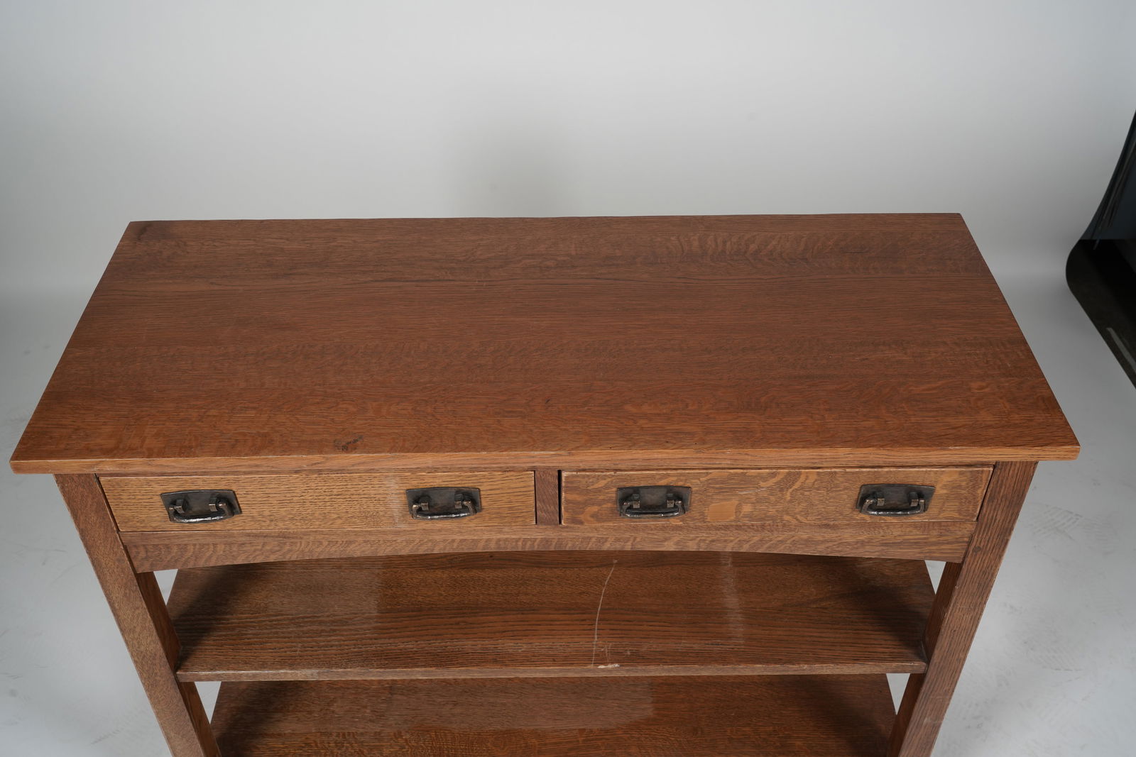 Stickley Oak Side Table - 7