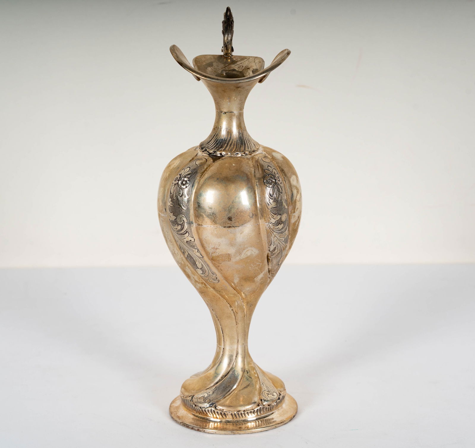 Italian .800 Silver Ewer - 3